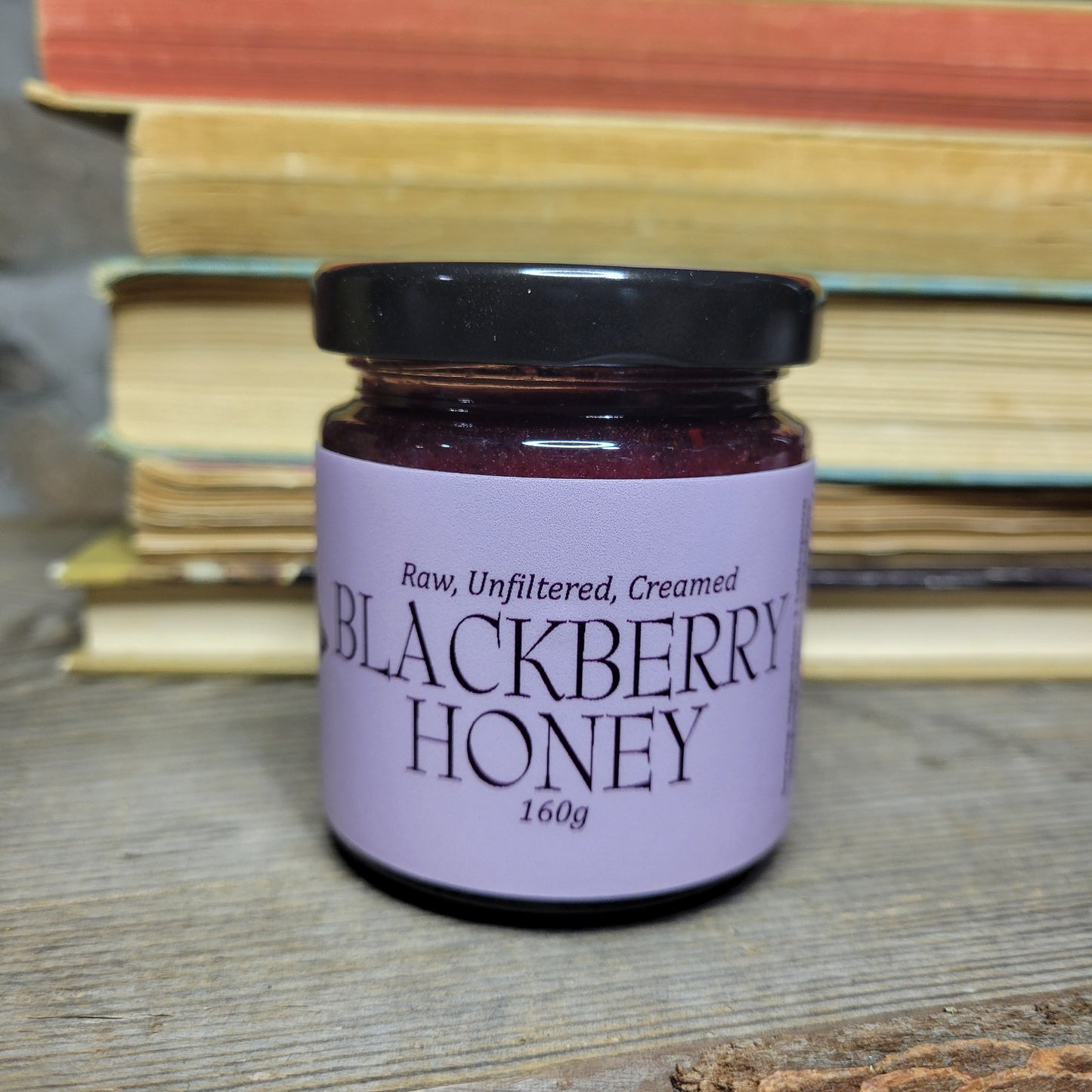 160g Blackberry Creamed Honey