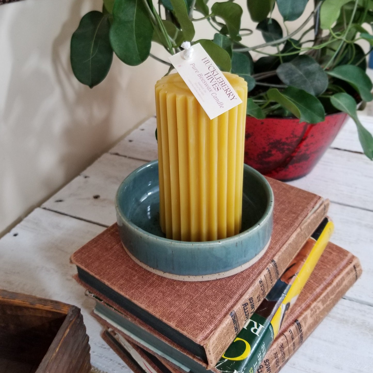 Fluted Pillar Candle