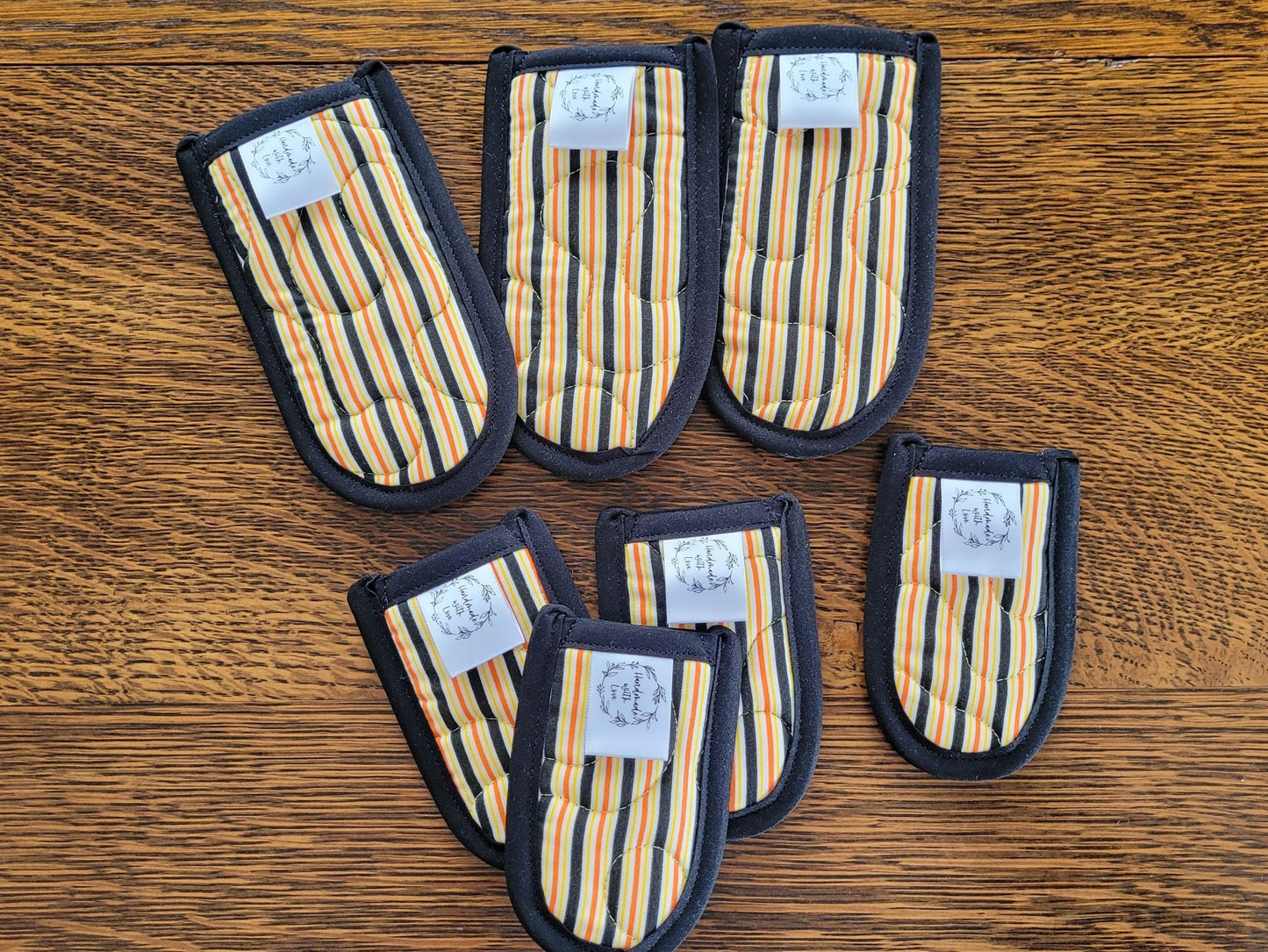 Quilted Handle Covers for Cast Iron Skillet