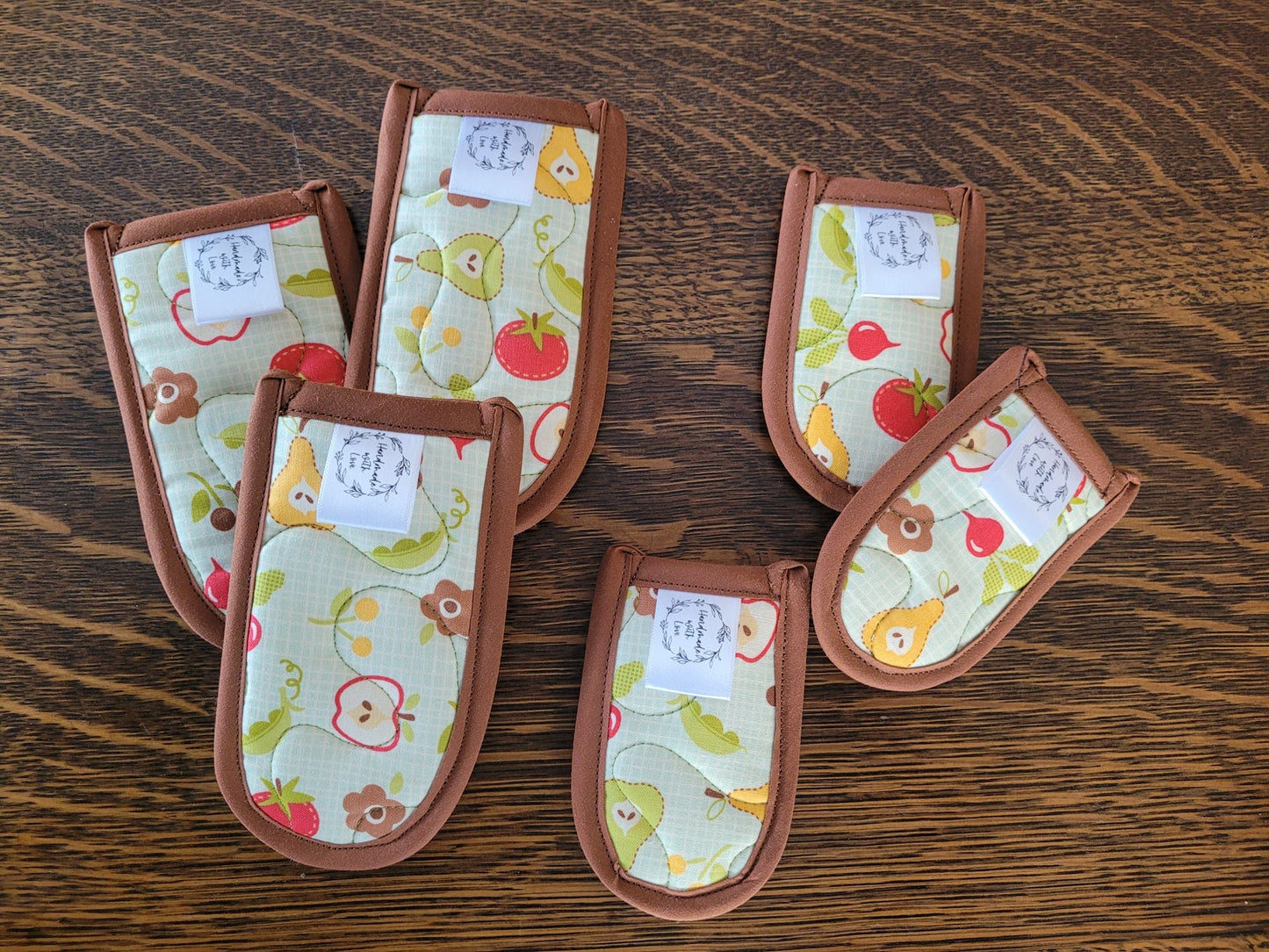 Quilted Handle Covers for Cast Iron Skillet