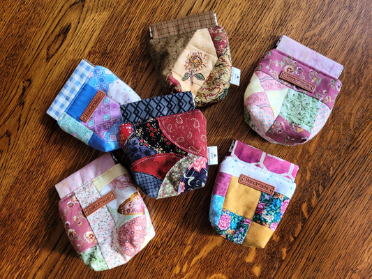 Mini Patchwork Spring Pouch