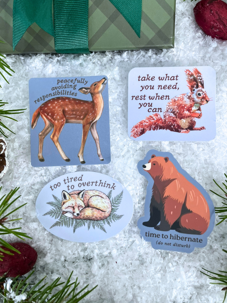 Take What You Need, and Rest When You Can Sticker