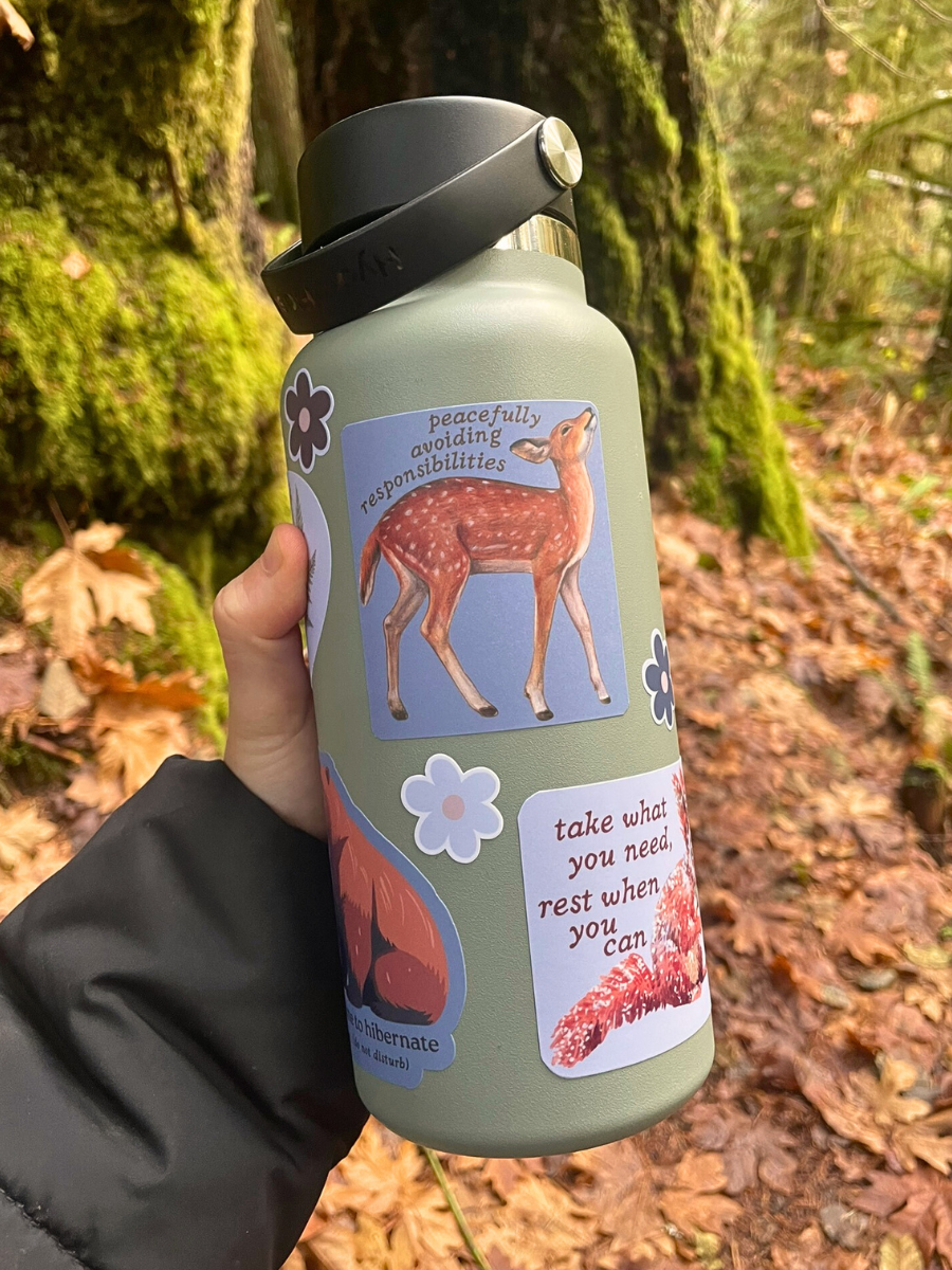 Take What You Need, and Rest When You Can Sticker