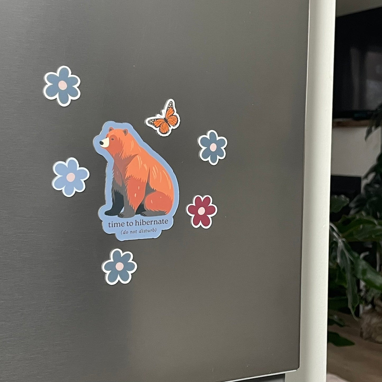 Do Not Disturb - Hibernating Bear Magnet