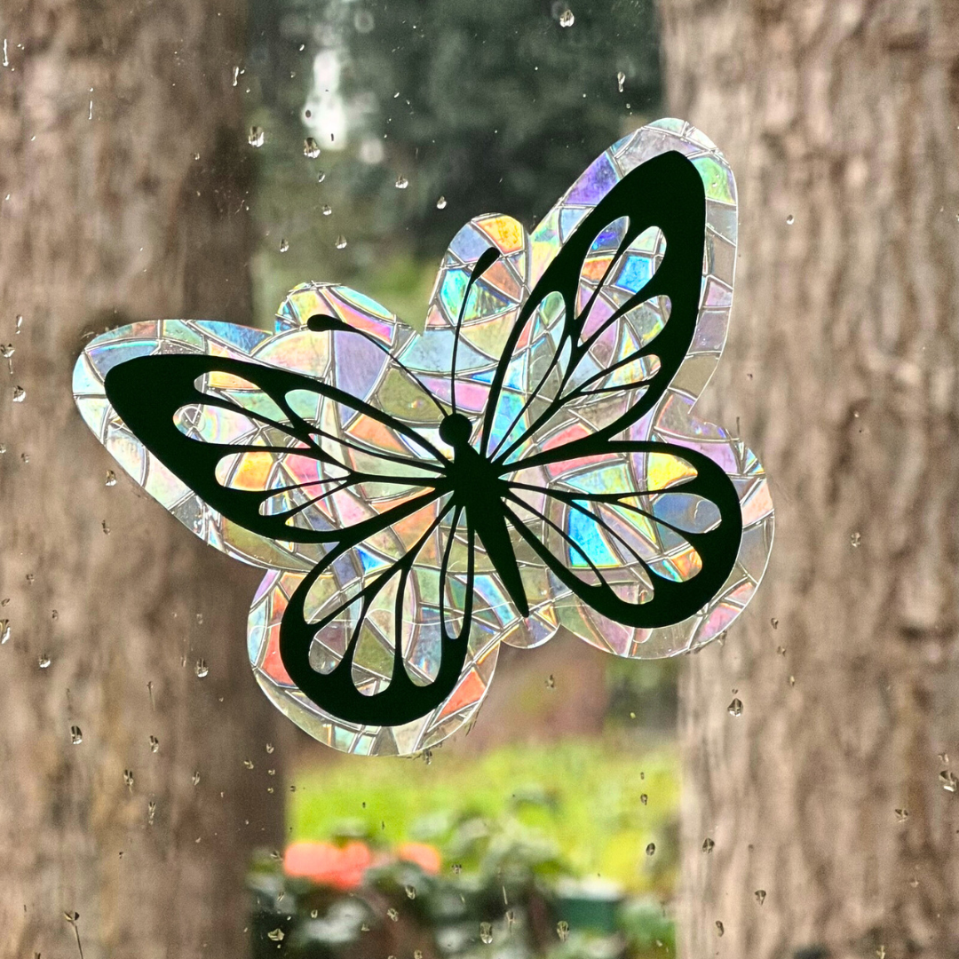 Butterfly Suncatcher Sticker