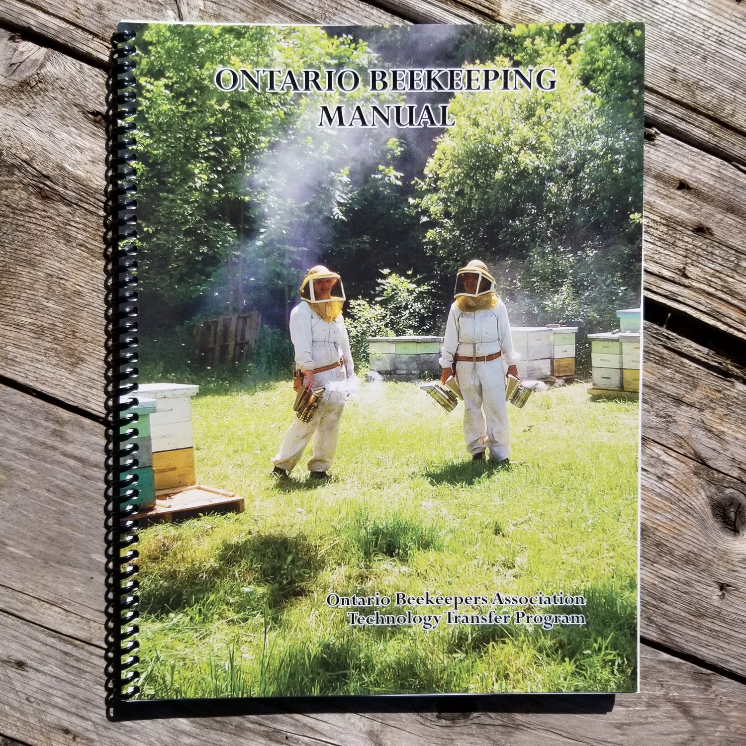 Ontario Beekeeping Manual - cover photo