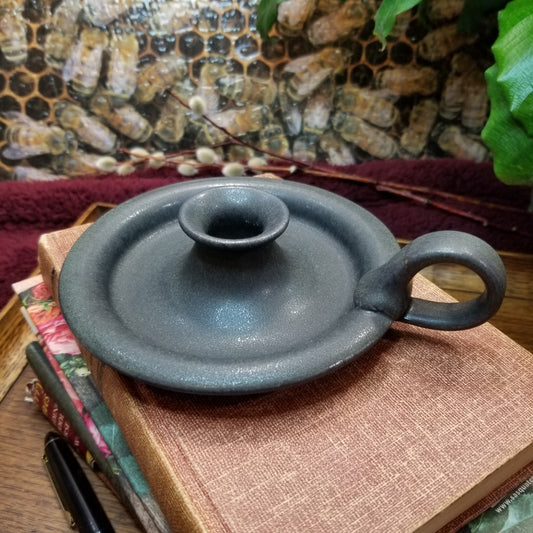 Handmade Pottery Taper Holder